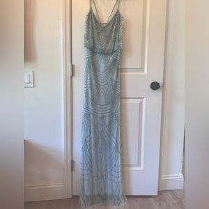 Adriane Papell Beaded gown NWT